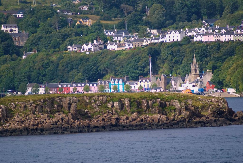 obermory from the Oban to Loch Boisdale ferry