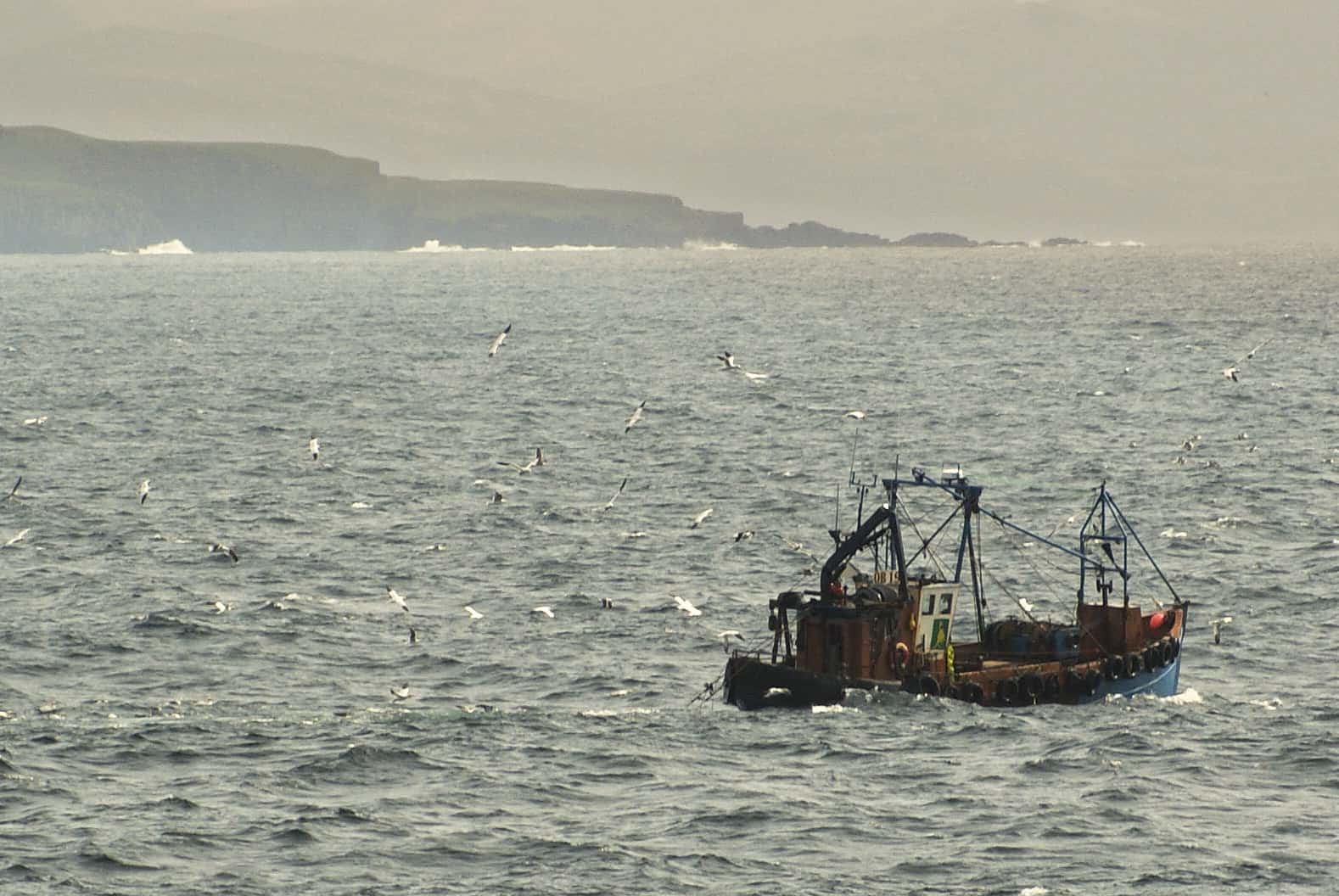 hebrides fishing boat