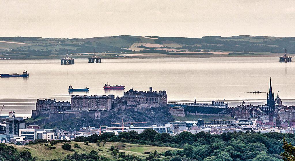 Edinburgh from The Pentland Hills