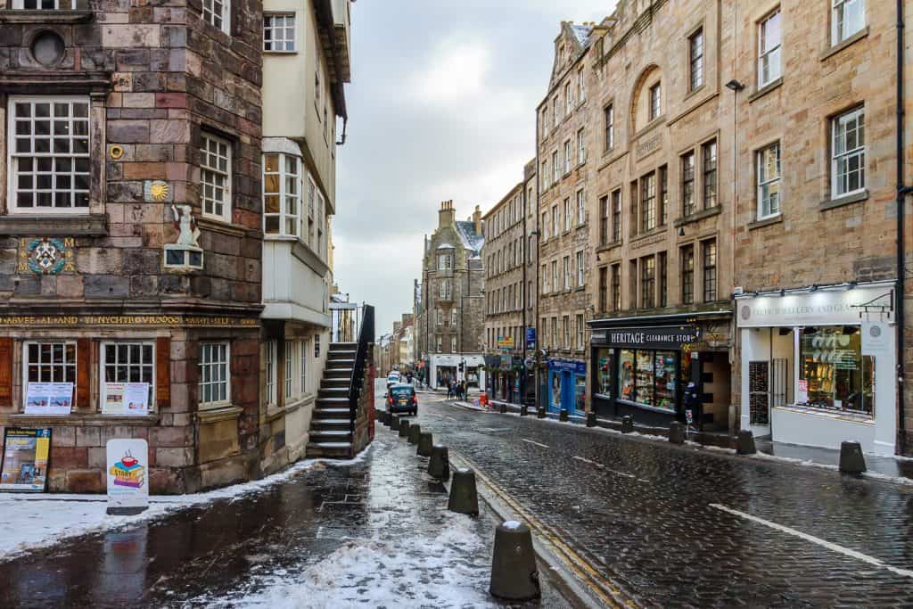 The High Street Edinburgh