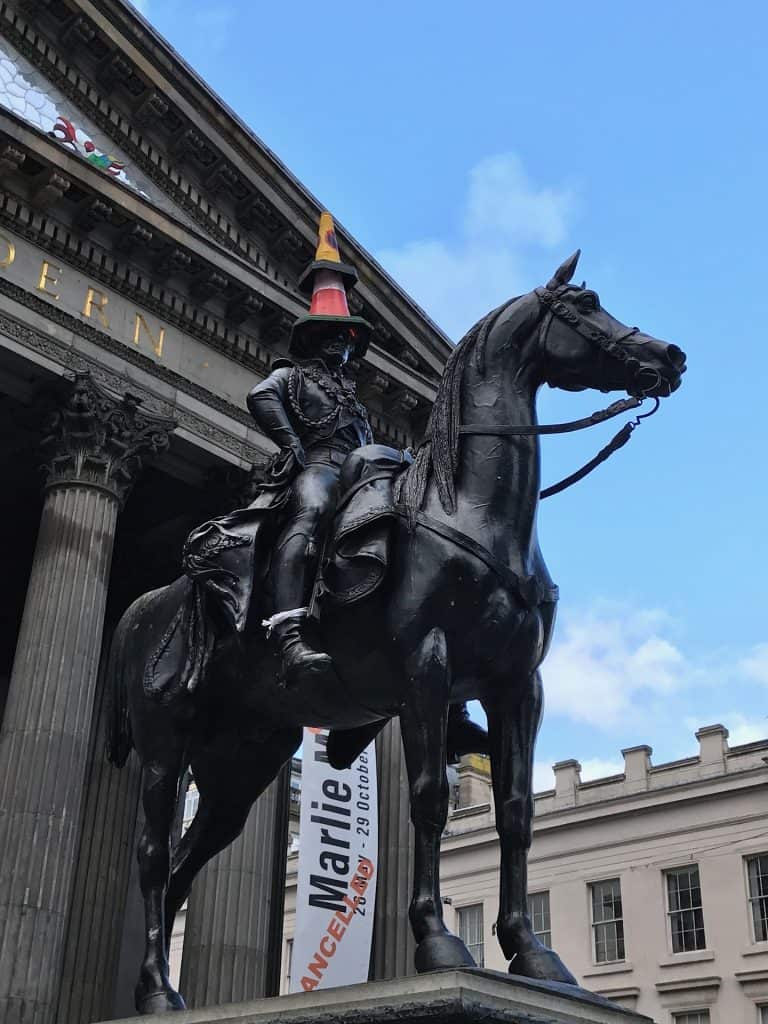 The Duke of Wellington statue, Glasgow