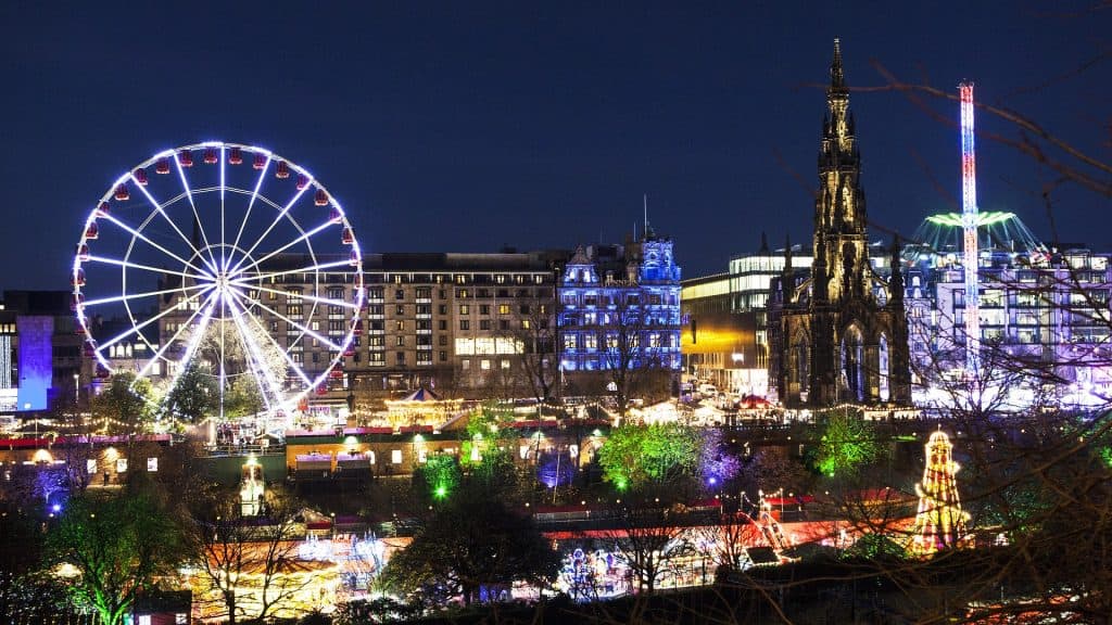 Edinburgh Christmas Lights