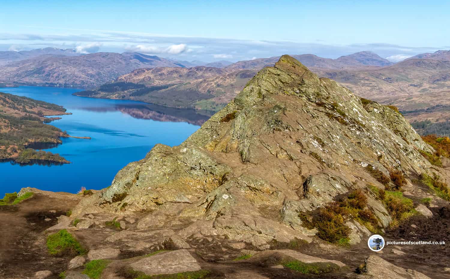 Loch Katrine from the Summit of Ben Aan