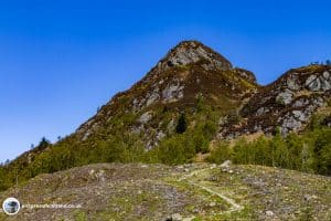 First sight of the Ben Aan peak