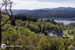 Looking back over Loch Achray - Ben Aan