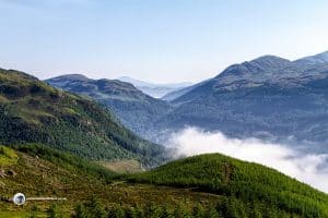 Spectacular scenery from Ben Ledi