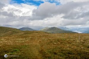 Looking towards the top end of Loch Lomond