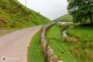 Follow the road back to Flotterstone