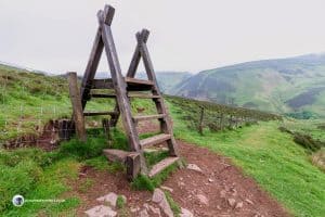 Cross over the stile