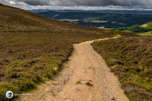 The path to the foot of Ben Vrackie