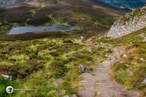 The path up Ben Vrackie