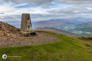 The summit of Ben Vrackie