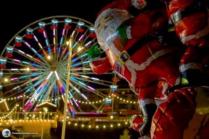 Edinburgh Christmas Market - Santas