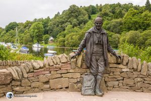 Statue of Tom Weir, Balmaha