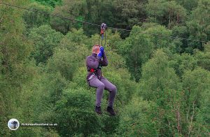 Go Ape Zip Wire Aberfoyle