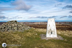 The Summit of Spartleton Hill