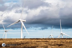 The windmills disappear from view