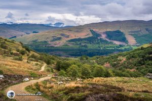 The View Back Down To Loch Earn