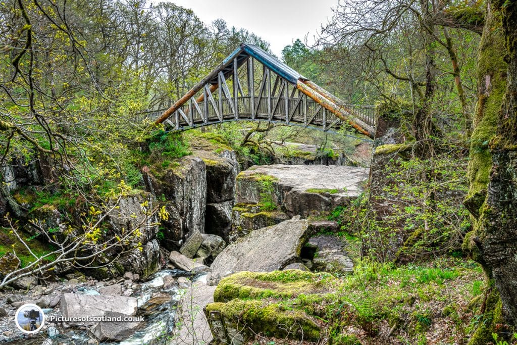 Bracklinn Falls Bridge