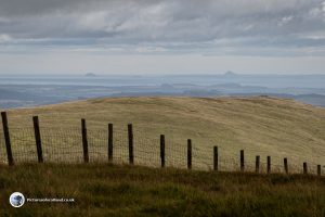 The Bass Rock in the distance