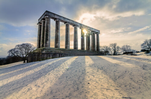 Calton Hill monument