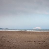 Bellhaven Beach and Bass Rock