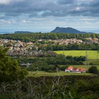 Edinburgh from the Pentland hills